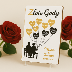 Podziękowanie dla Rodziców Rocznica MD1234