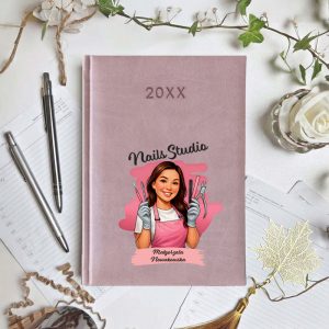 Kalendarz A5 dla Stylistki Paznokci A5 Prezent MD1403