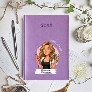 Kalendarz A5 dla Salonu Manicure AN1407